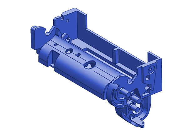 打印機復雜件注塑模具